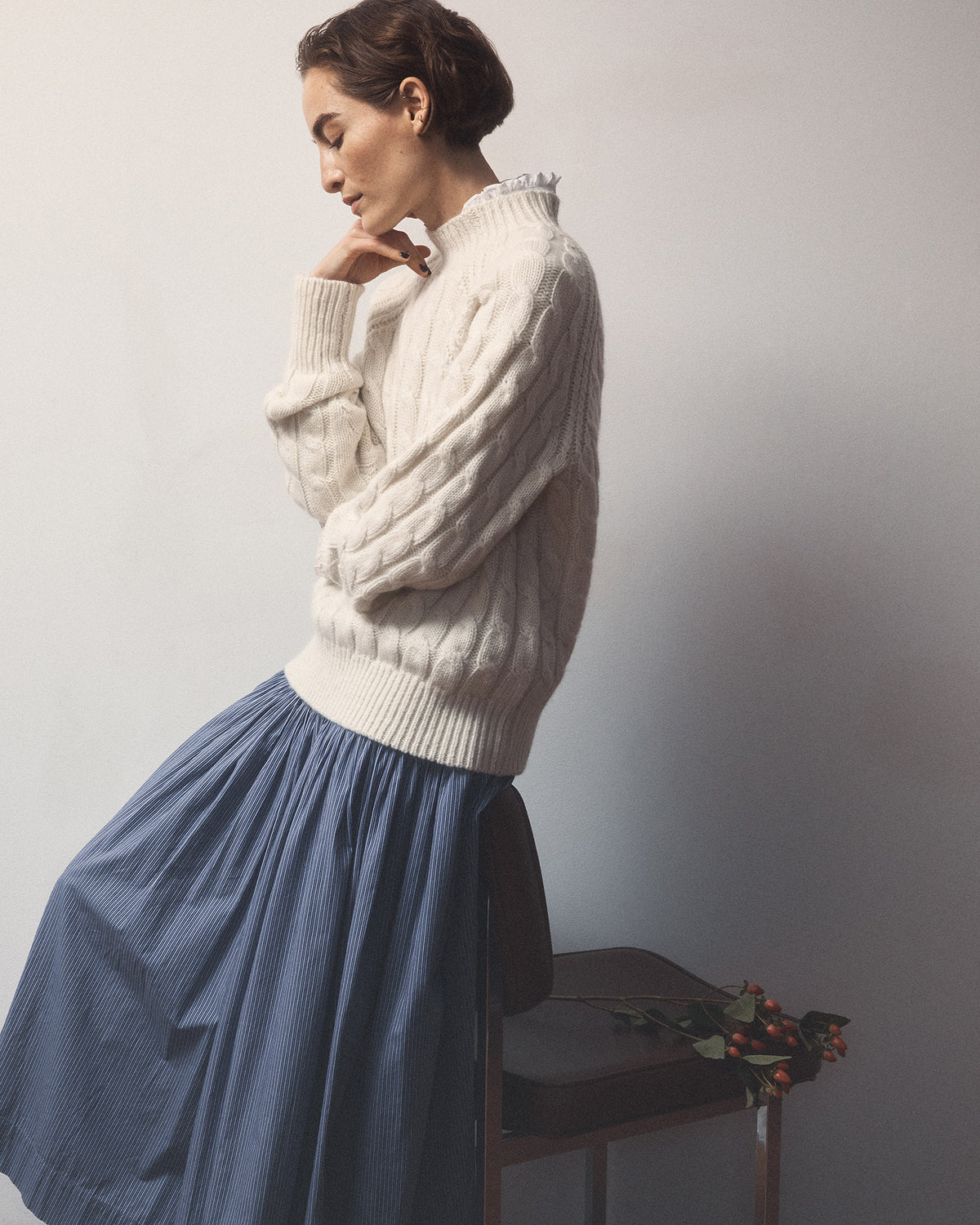 Snow Goose Sweater