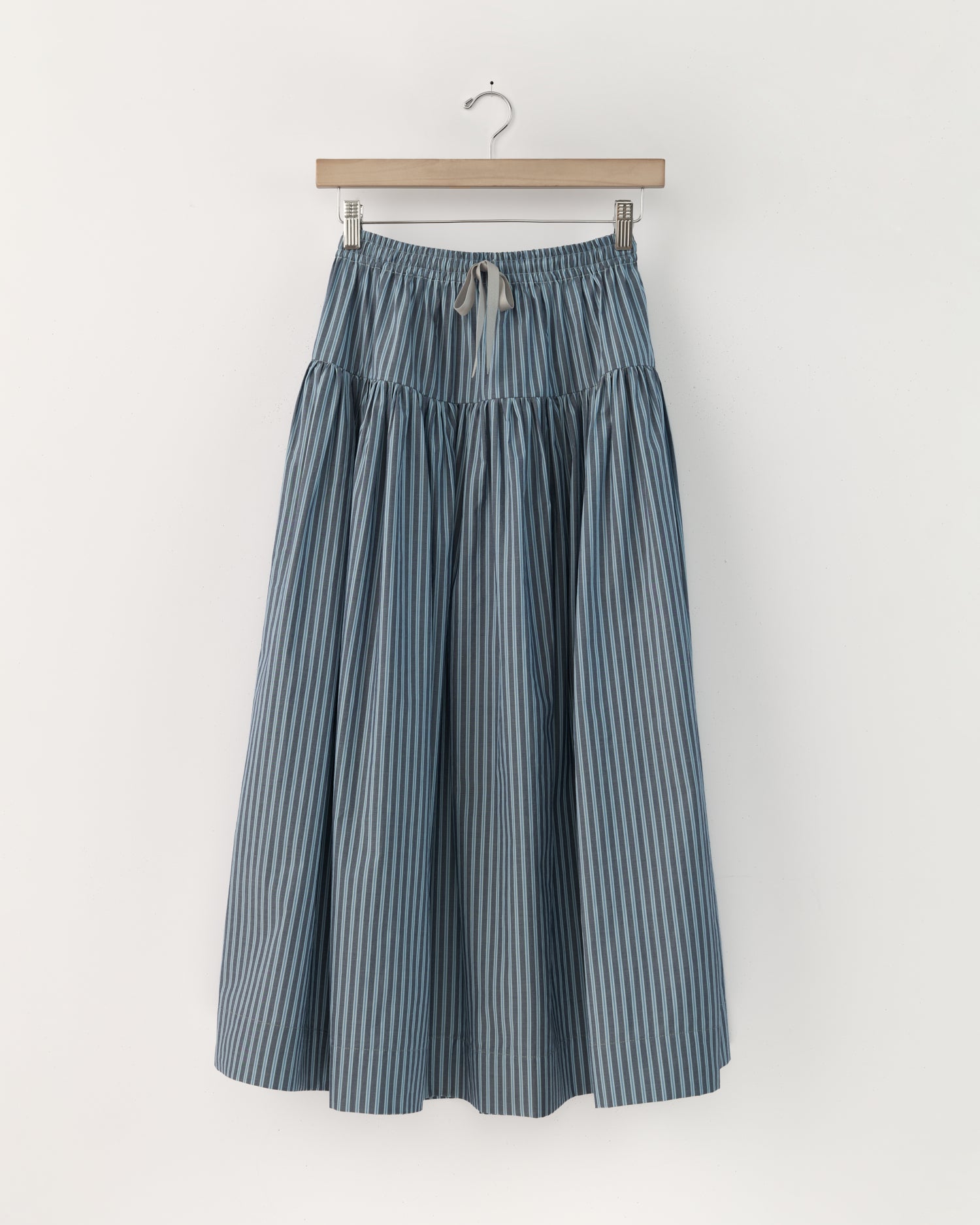 Drawcord La Jupe Chambray Stripe