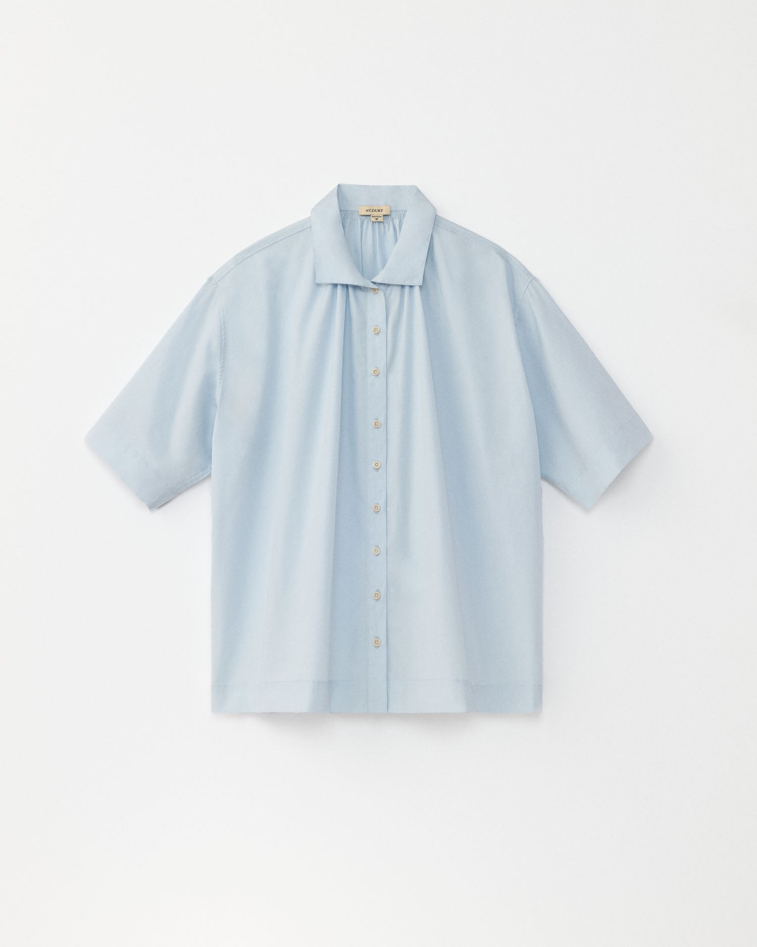 Tulip Blouse - Robin's Egg Stripe